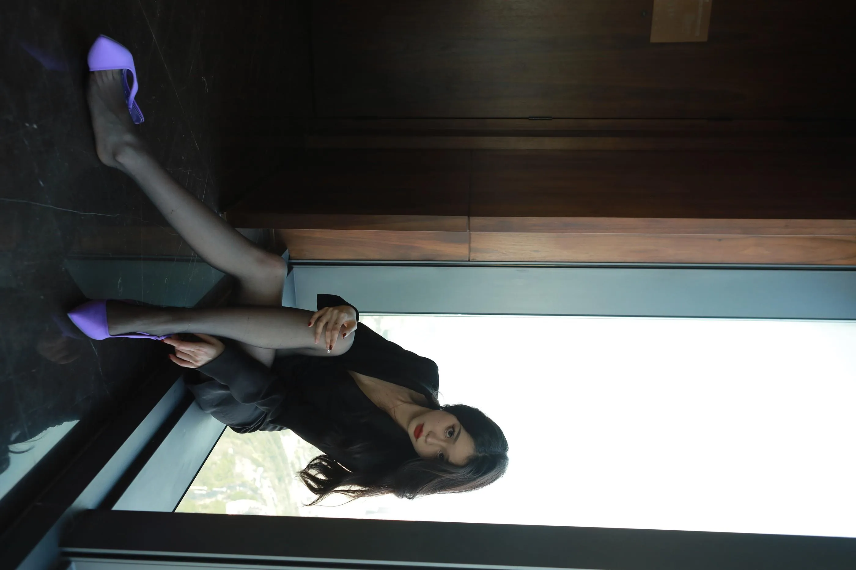 Sia不吃鱼 – NO.007 黑丝玉足 [88P]插图7